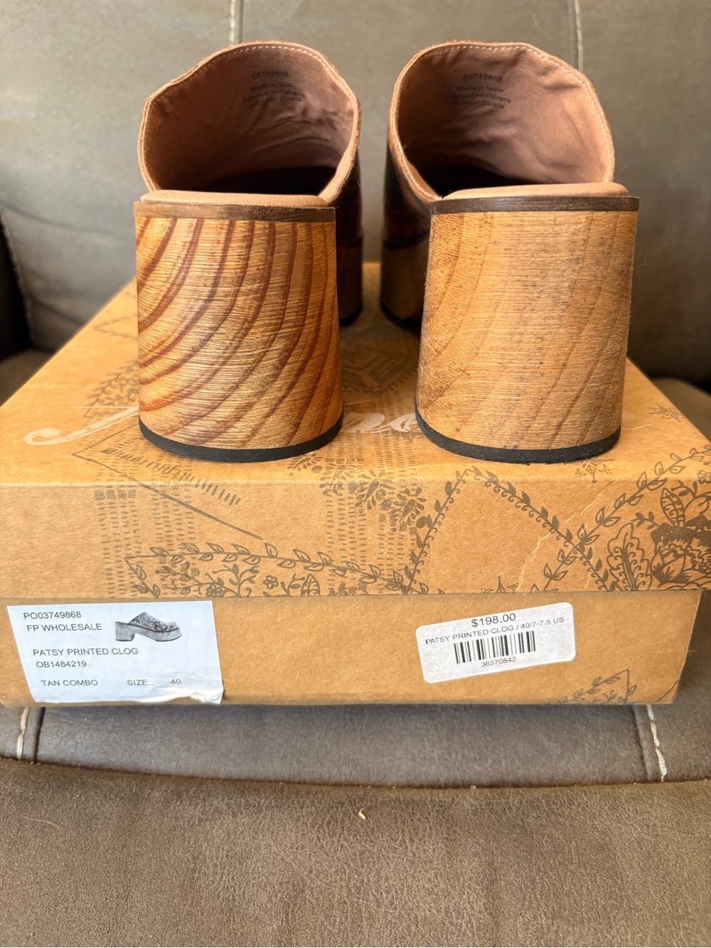 Free People Patsy Printed Clogs - Picture 11 of 11